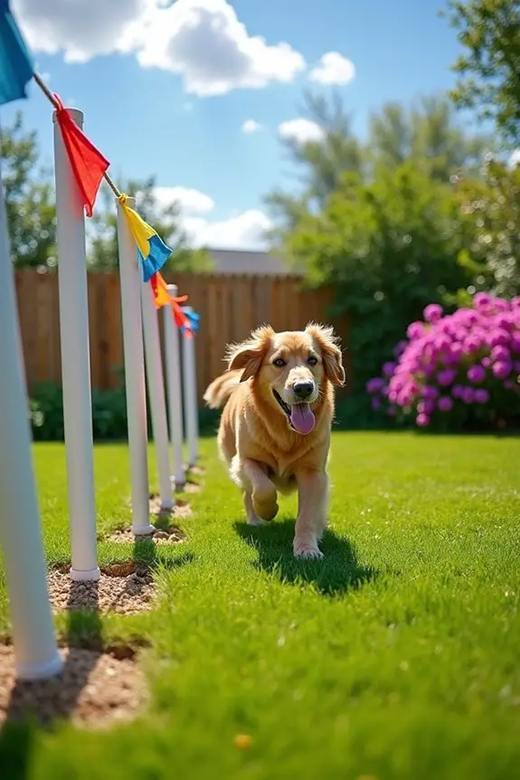 agility course for dogs