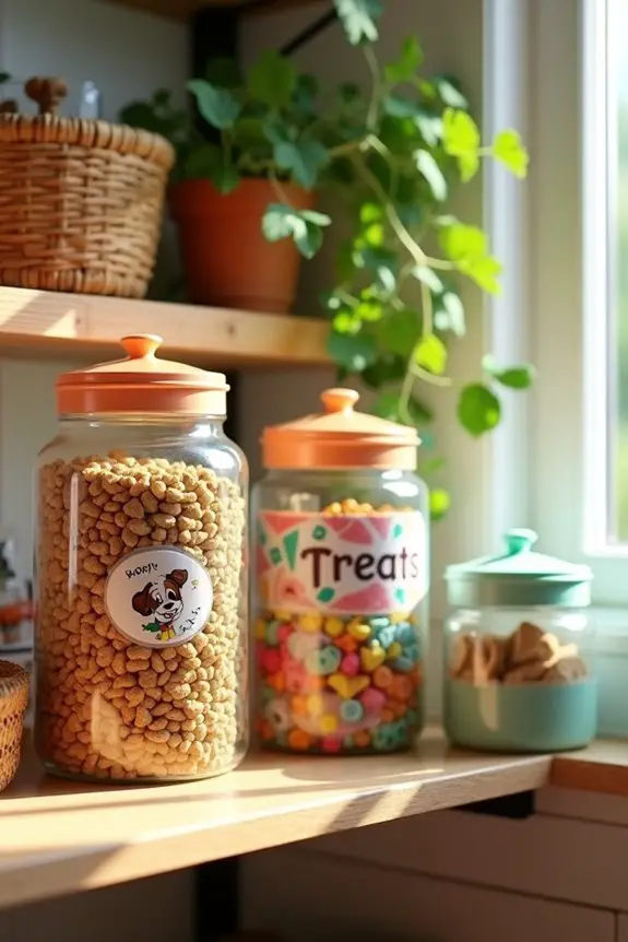 airtight dog food storage