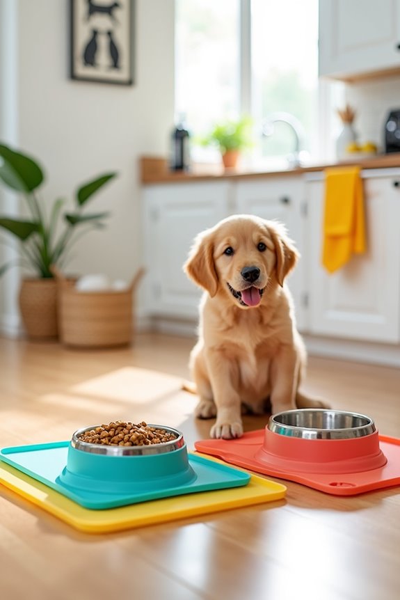 colorful mess free feeding solution