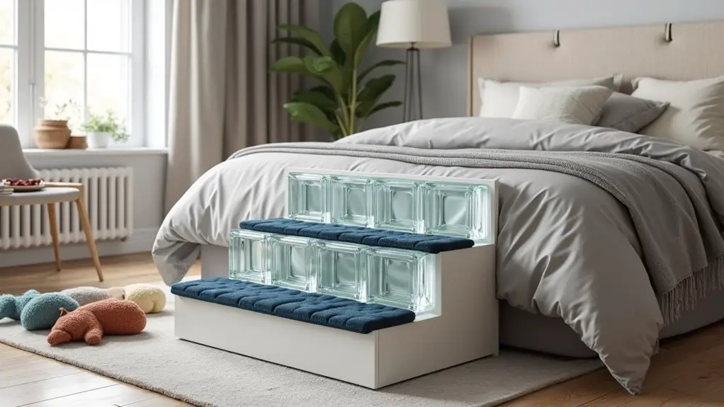 creative bed dog stairs