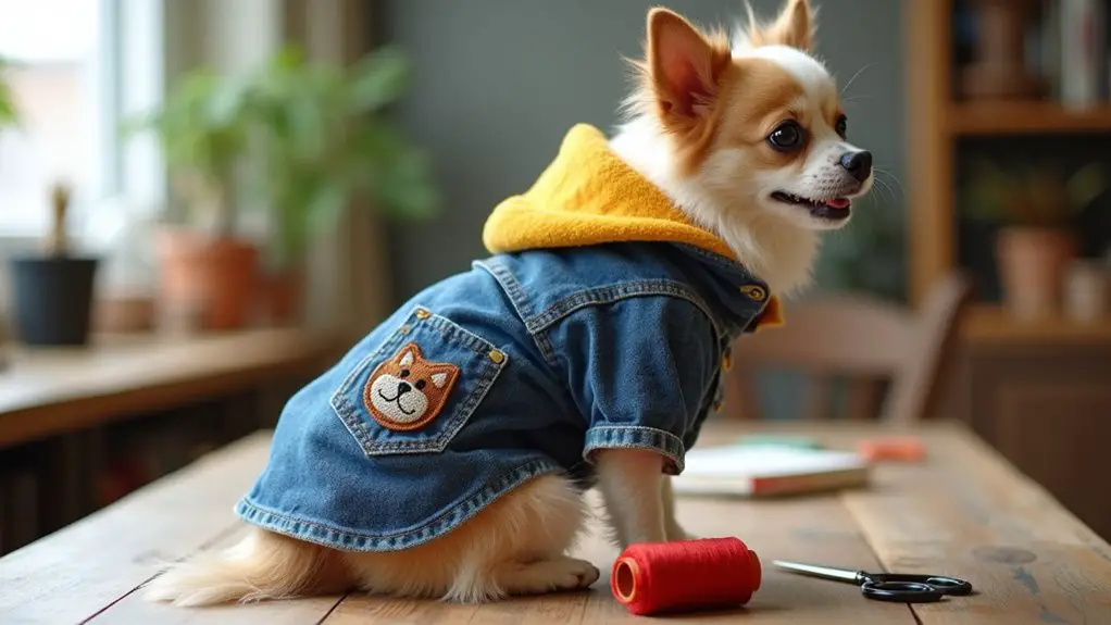 creative diy dog jackets