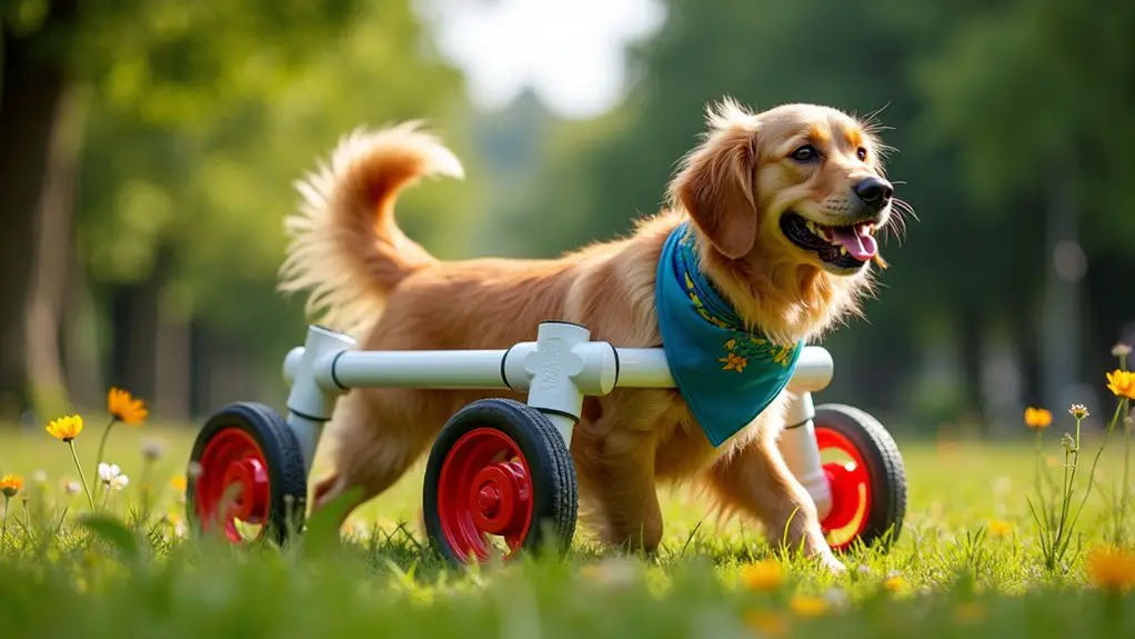 creative diy dog wheelchairs