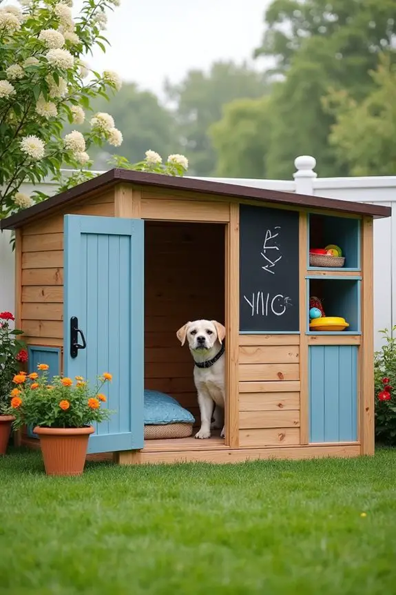 custom diy kennel design