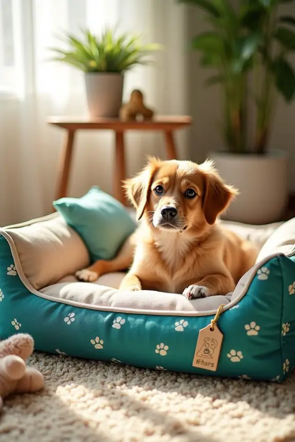 custom dog bed colors