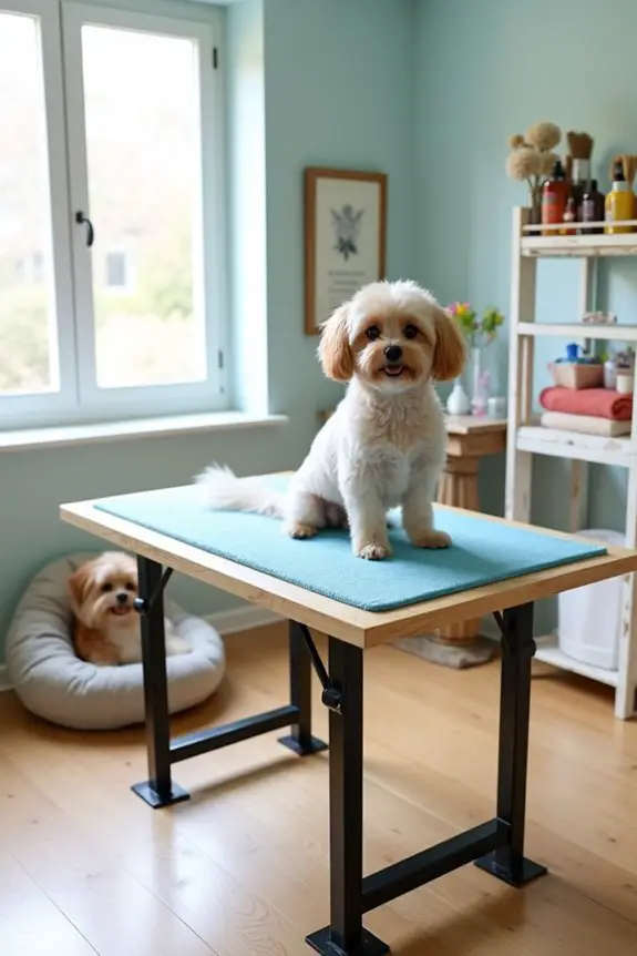 customizable diy grooming table