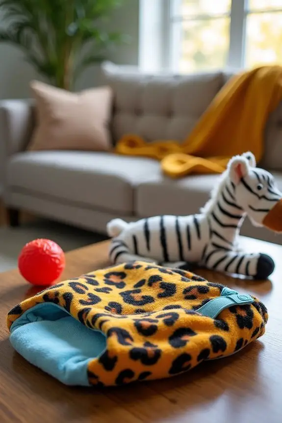 diy animal print dog diapers