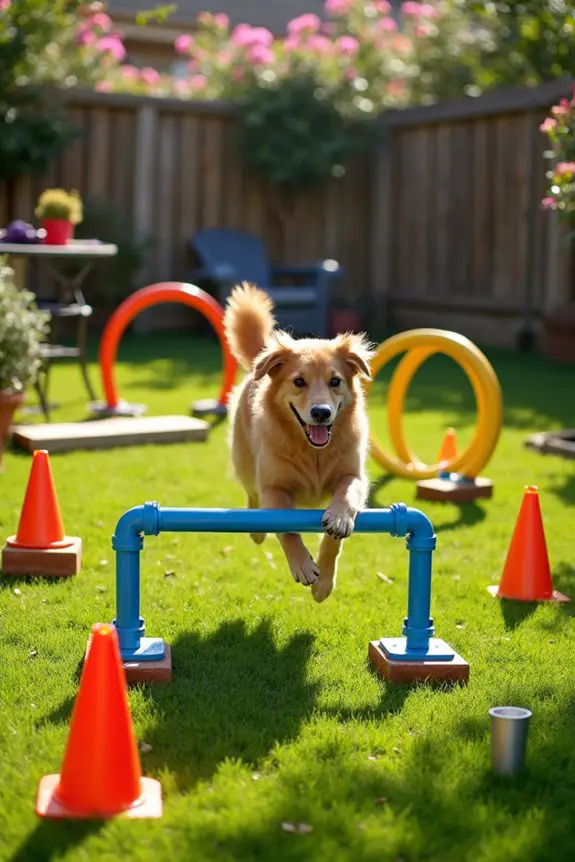 diy backyard agility course