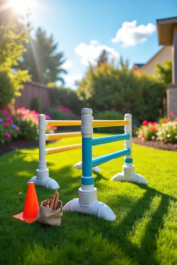 diy dog agility hurdles