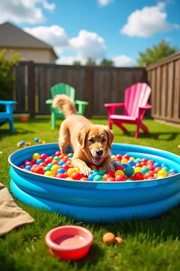 diy dog ball pit