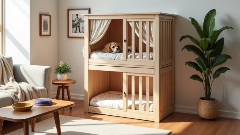 Stunning Creative Dog Crate Concept Living Room image