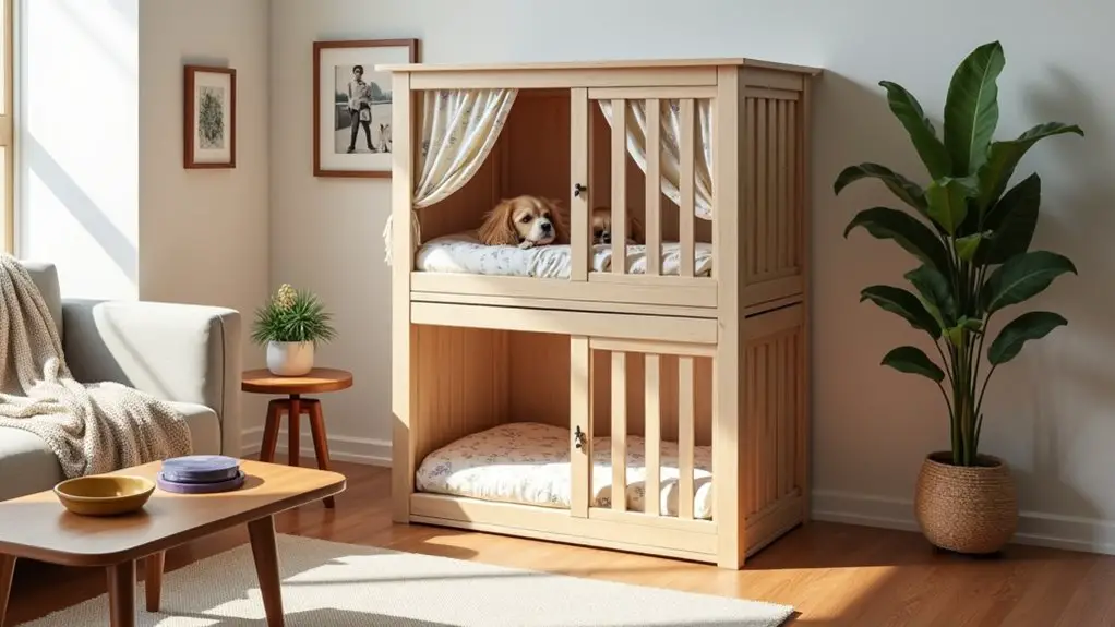 diy dog crate designs