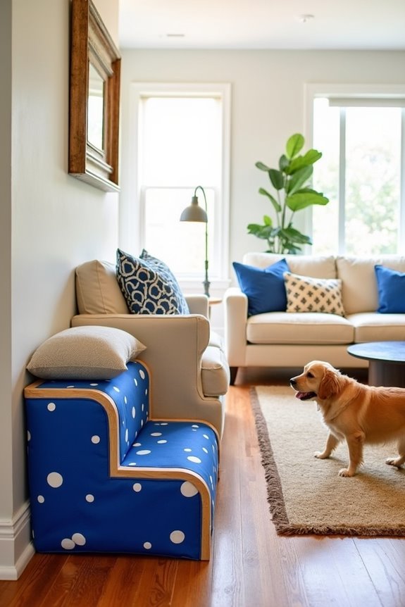 diy dog steps project