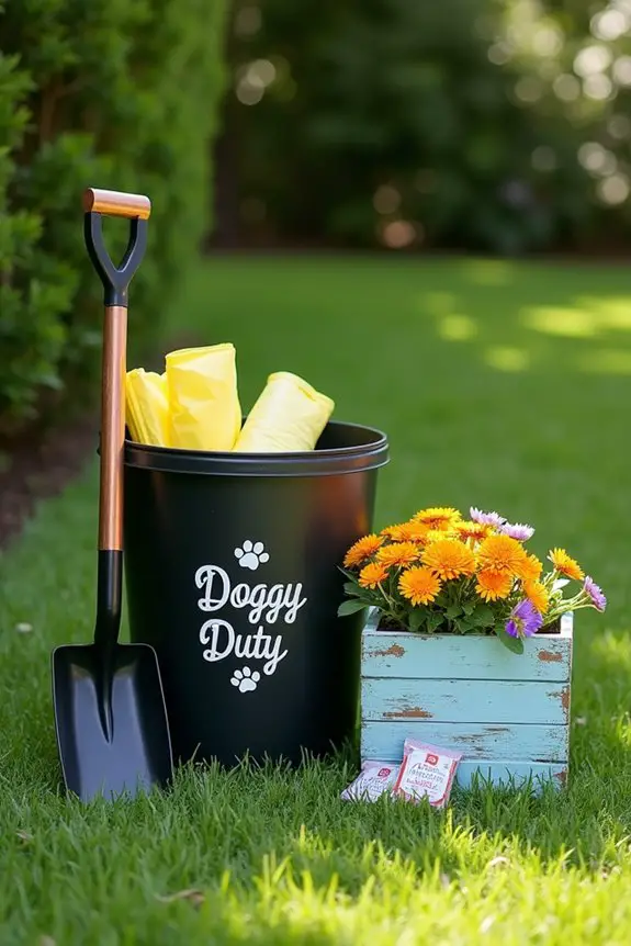 diy dog waste disposal