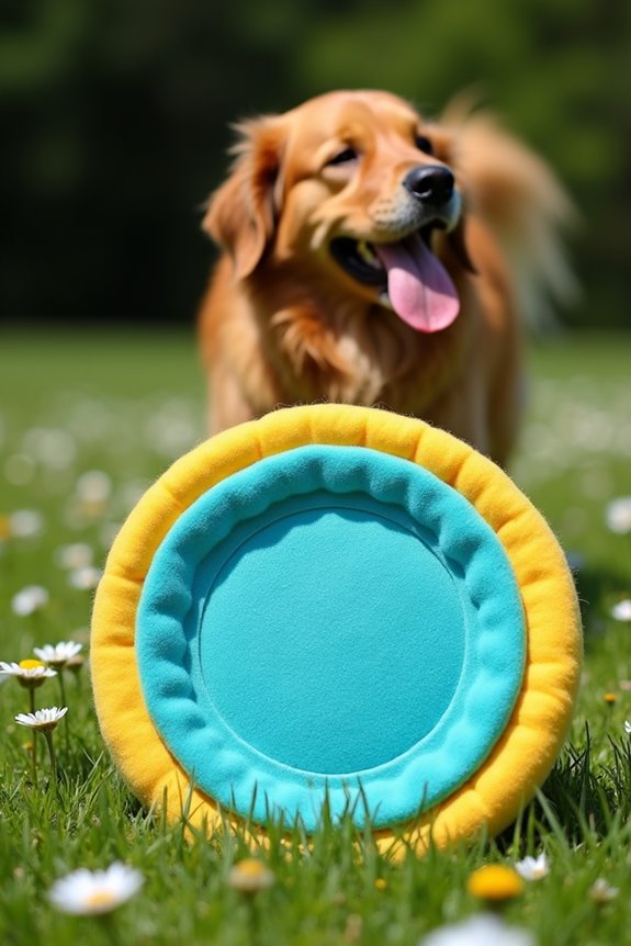 diy fleece frisbee toy