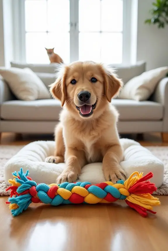 diy interactive tug toy