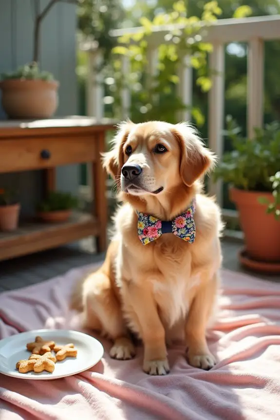 diy matching bowties for dogs