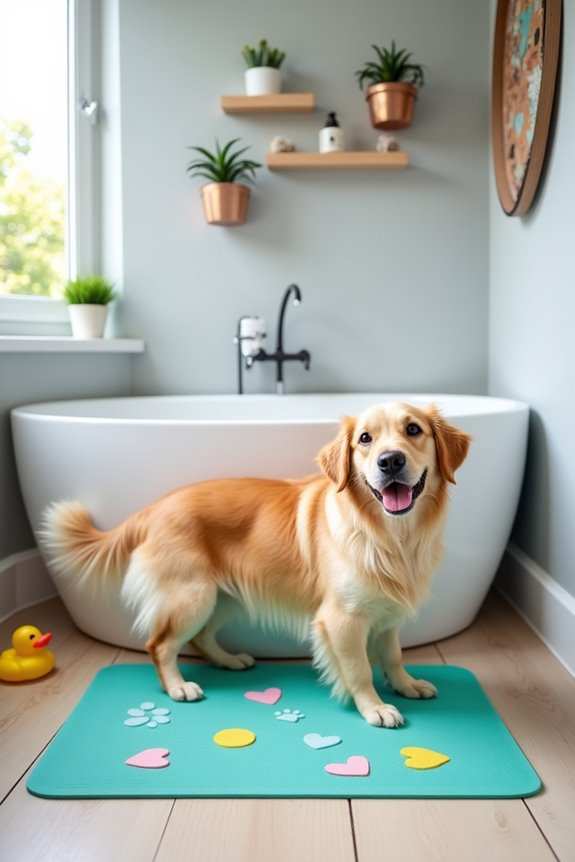 diy non slip bathing mat