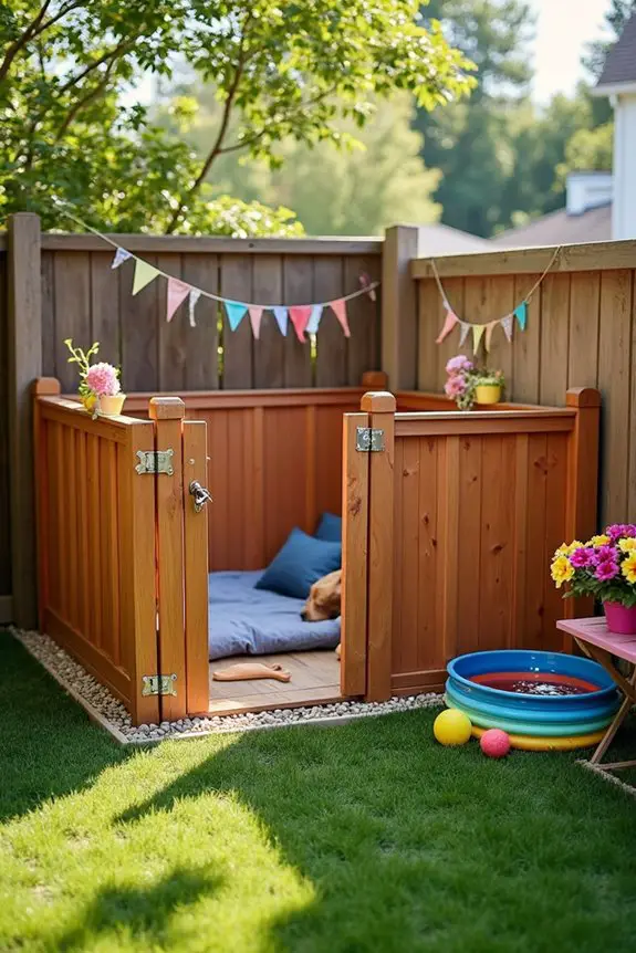 diy outdoor dog playpen