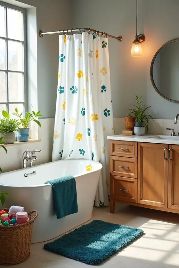 diy pet shower enclosure