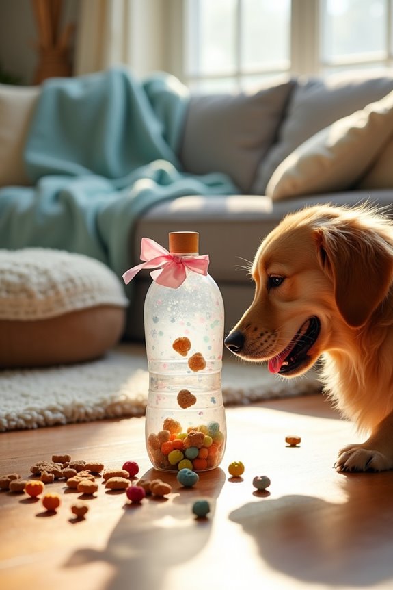 diy puzzle treat dispenser