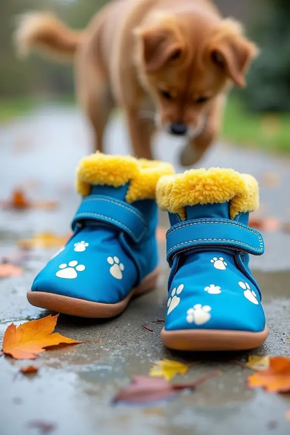 diy waterproof dog shoes