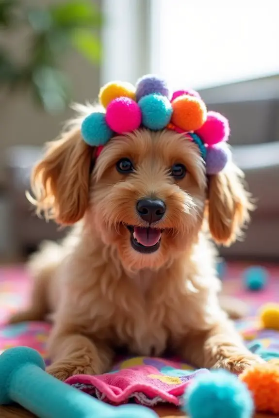 diy whimsical dog accessory