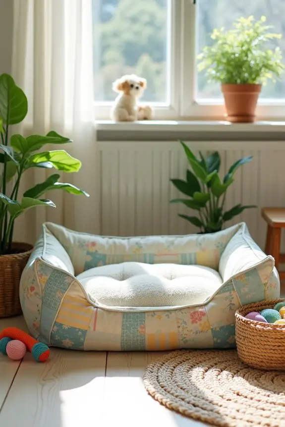 eco friendly diy dog bed