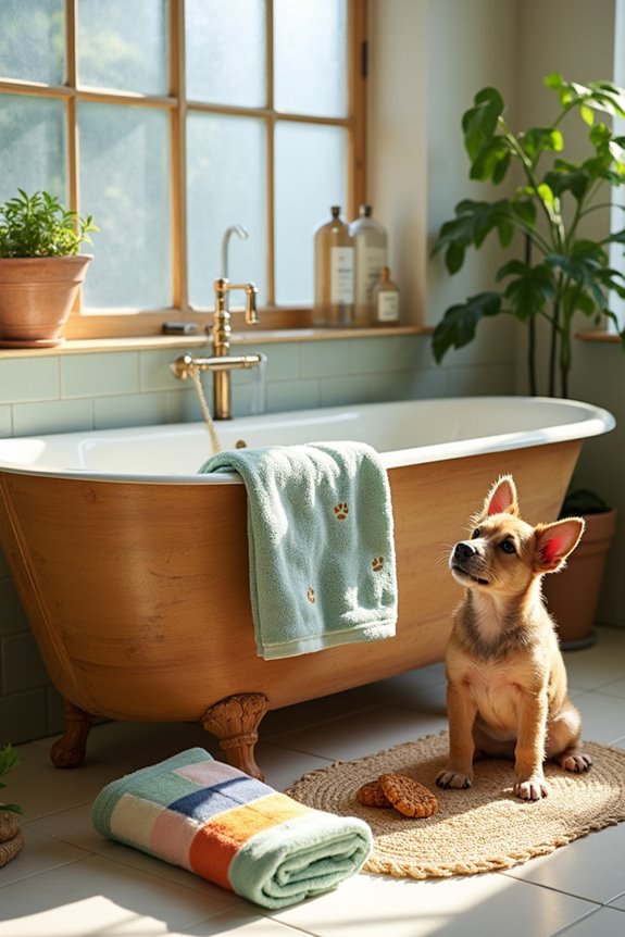 eco friendly dog bathing accessories