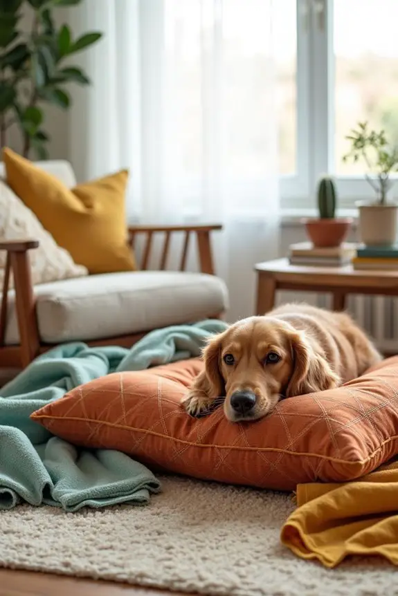 eco friendly dog bed crafting