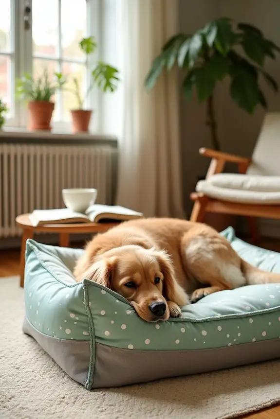 eco friendly dog bed makeover