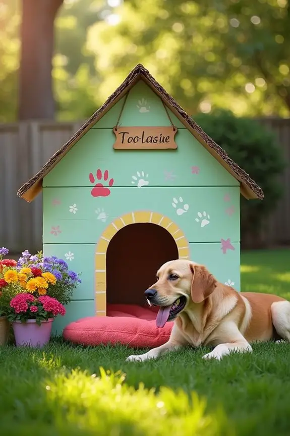 eco friendly dog house paint