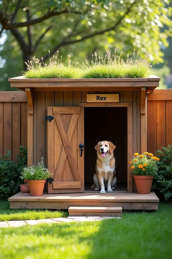 eco friendly dog kennel project