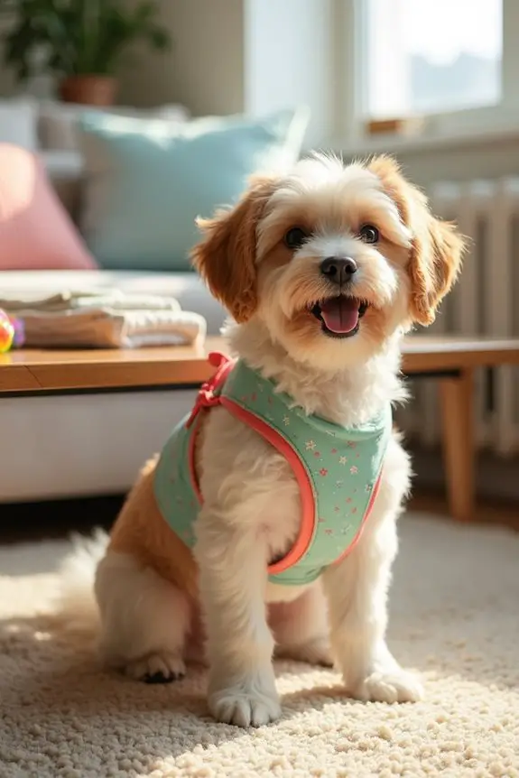 foam padded supportive harness diy