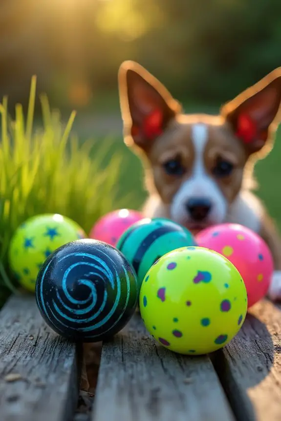 glow in the dark dog toys