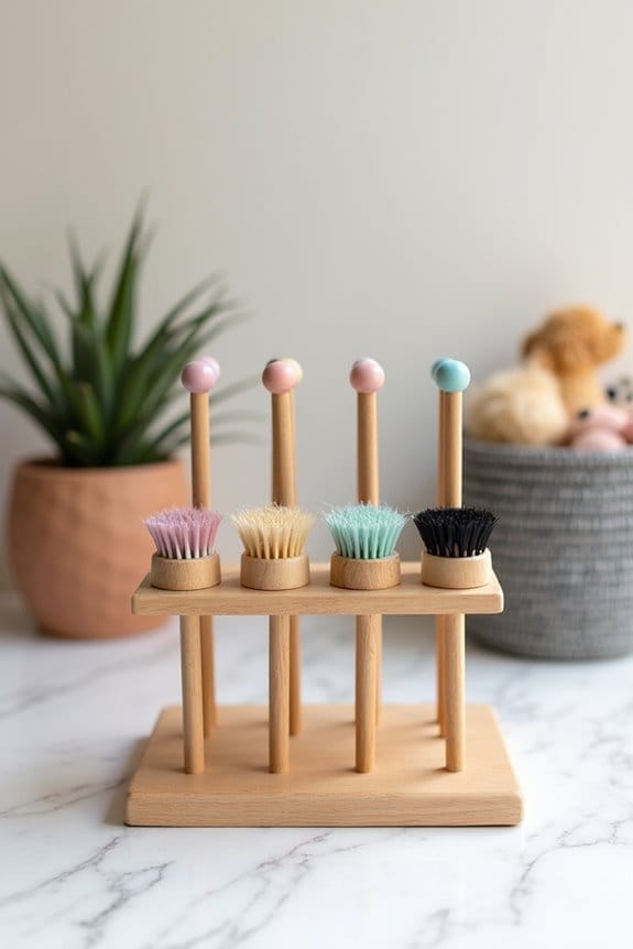 grooming tools organized effortlessly