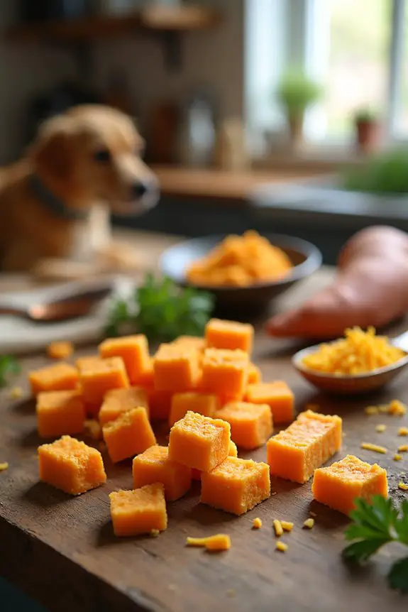 homemade cheesy sweet chews