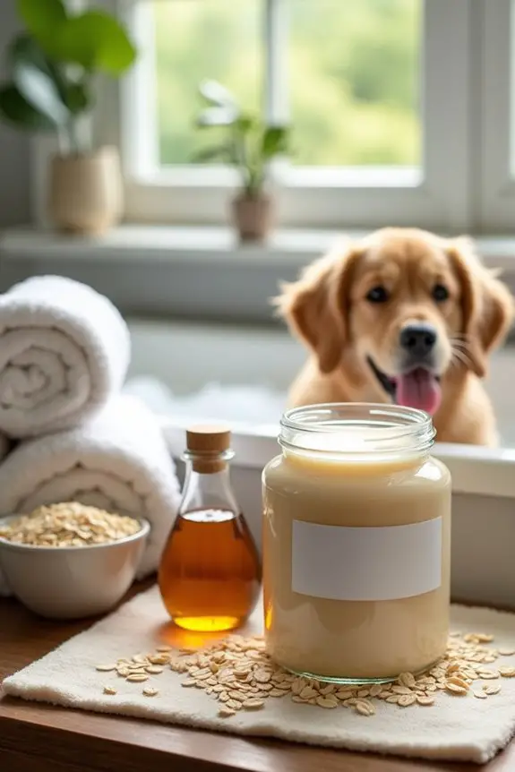 homemade oatmeal honey shampoo