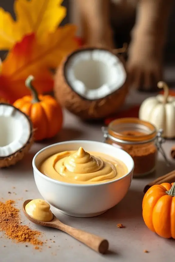 homemade pumpkin spice toothpaste