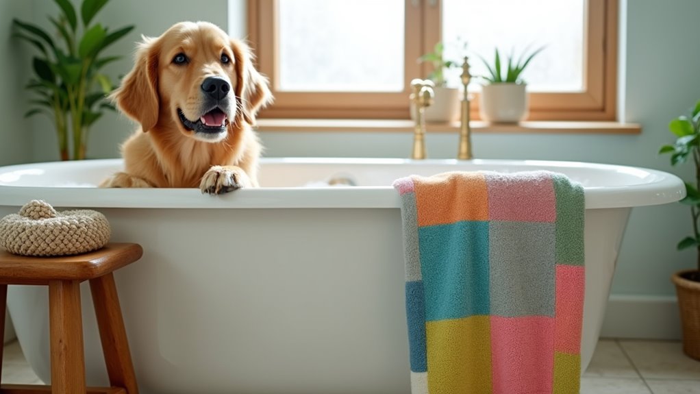 innovative canine bathing spaces