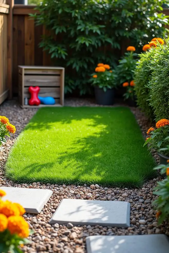 low maintenance dog potty solution