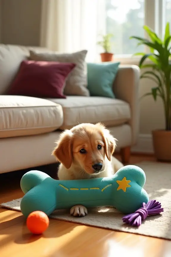 memory foam dog toys