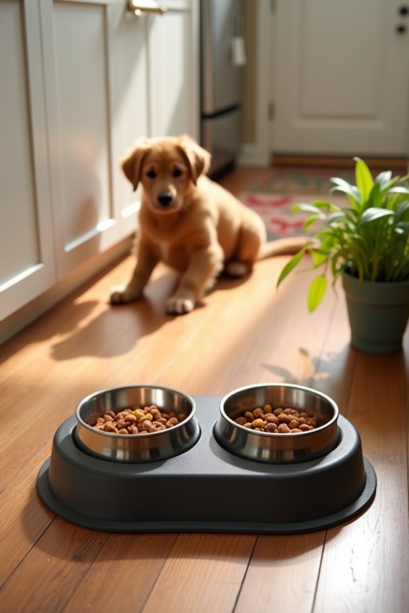 non slip dog bowl solution