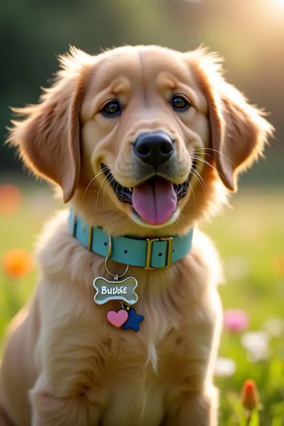 personalized dog collar accessory