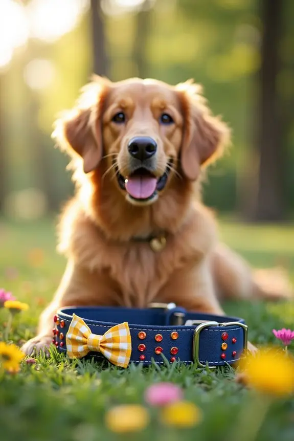 personalized dog collar embellishment