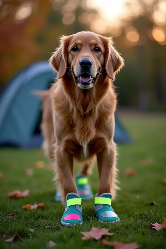 reflective dog shoes safety