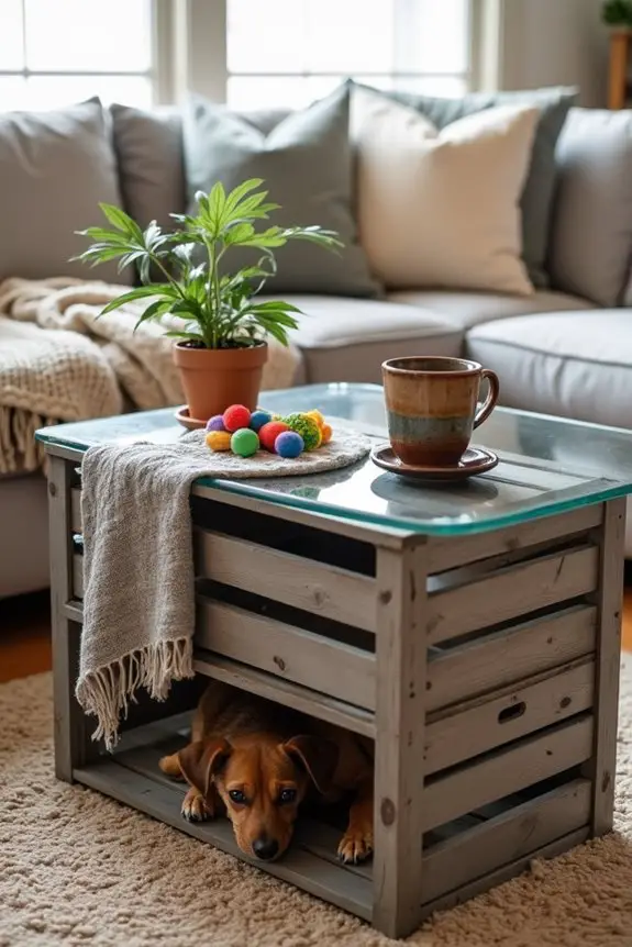 rustic reclaimed wood table