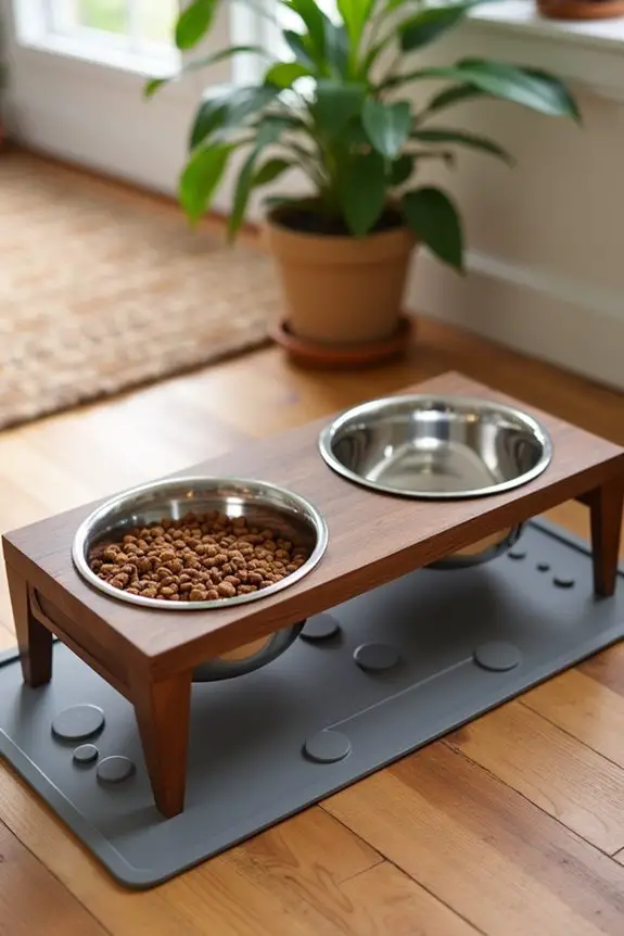 stylish and durable dog bowls