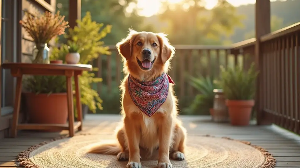 stylish diy dog bandanas