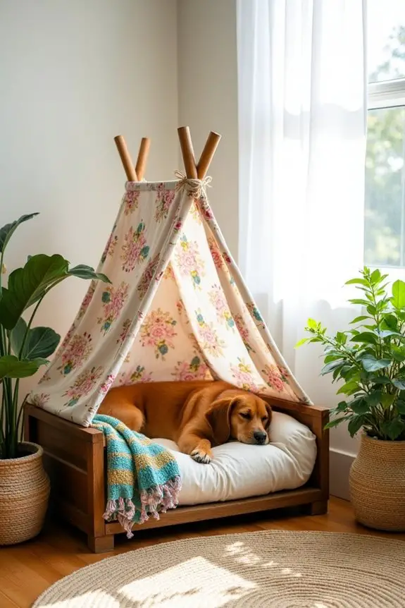 stylish diy dog bed