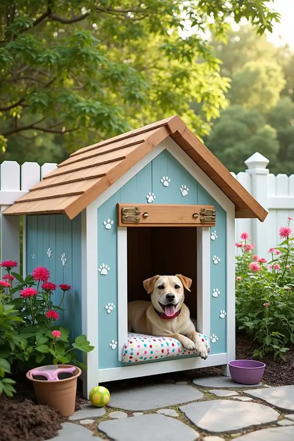 stylish functional dog house